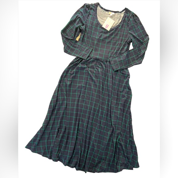 LuLaRoe Ryane Empire Waist Midi Dress - Picture 3 of 7